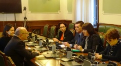 13. фебруар 2017. Председник Одбора за заштиту животне средине са представницима Одбора за урбанизам, просторно планирање и заштиту животне средине Скупштине АП Војводина